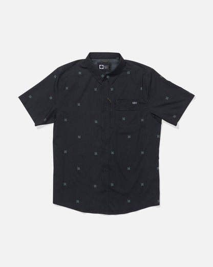 FLAGSHIP UV BUTTON UP - Phantom | Salty Crew