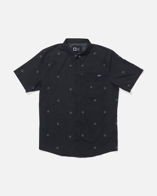 FLAGSHIP UV BUTTON UP - Phantom | Salty Crew