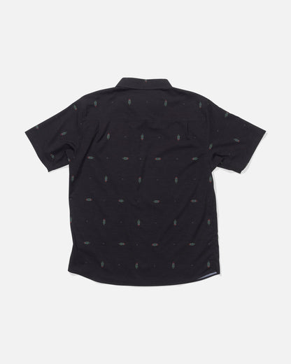 BREEZER PERF POLO - BLACK | Salty Crew