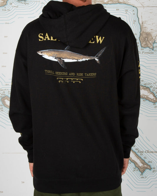 Salty Crew - Bruce Black Hood Fleece | Salty Crew