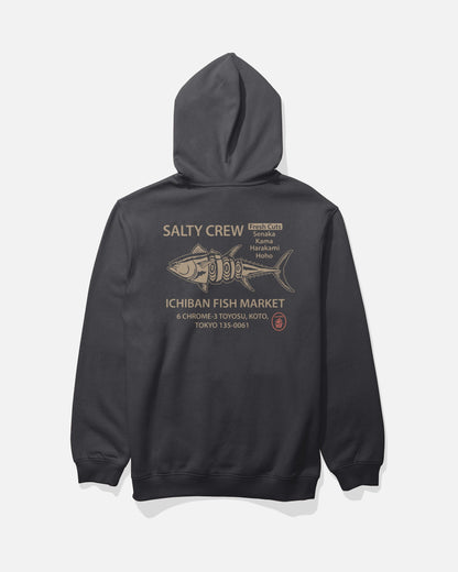 ICHIBAN FLEECE - BLACK | Salty Crew