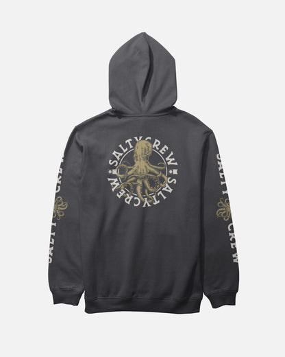TENTACLES HOODED FLEECE - Black | Salty Crew
