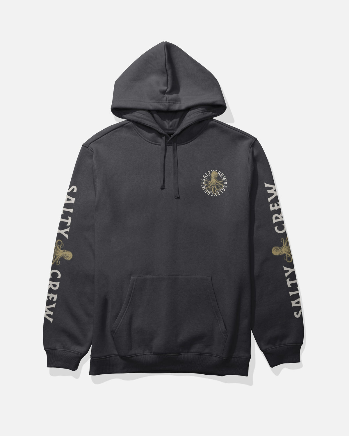 TENTACLES HOODED FLEECE - Black | Salty Crew