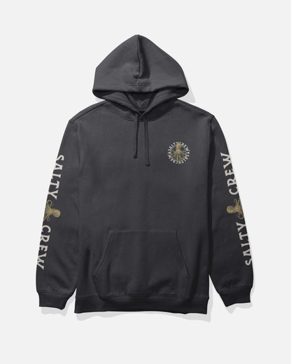 TENTACLES HOODED FLEECE - Black | Salty Crew