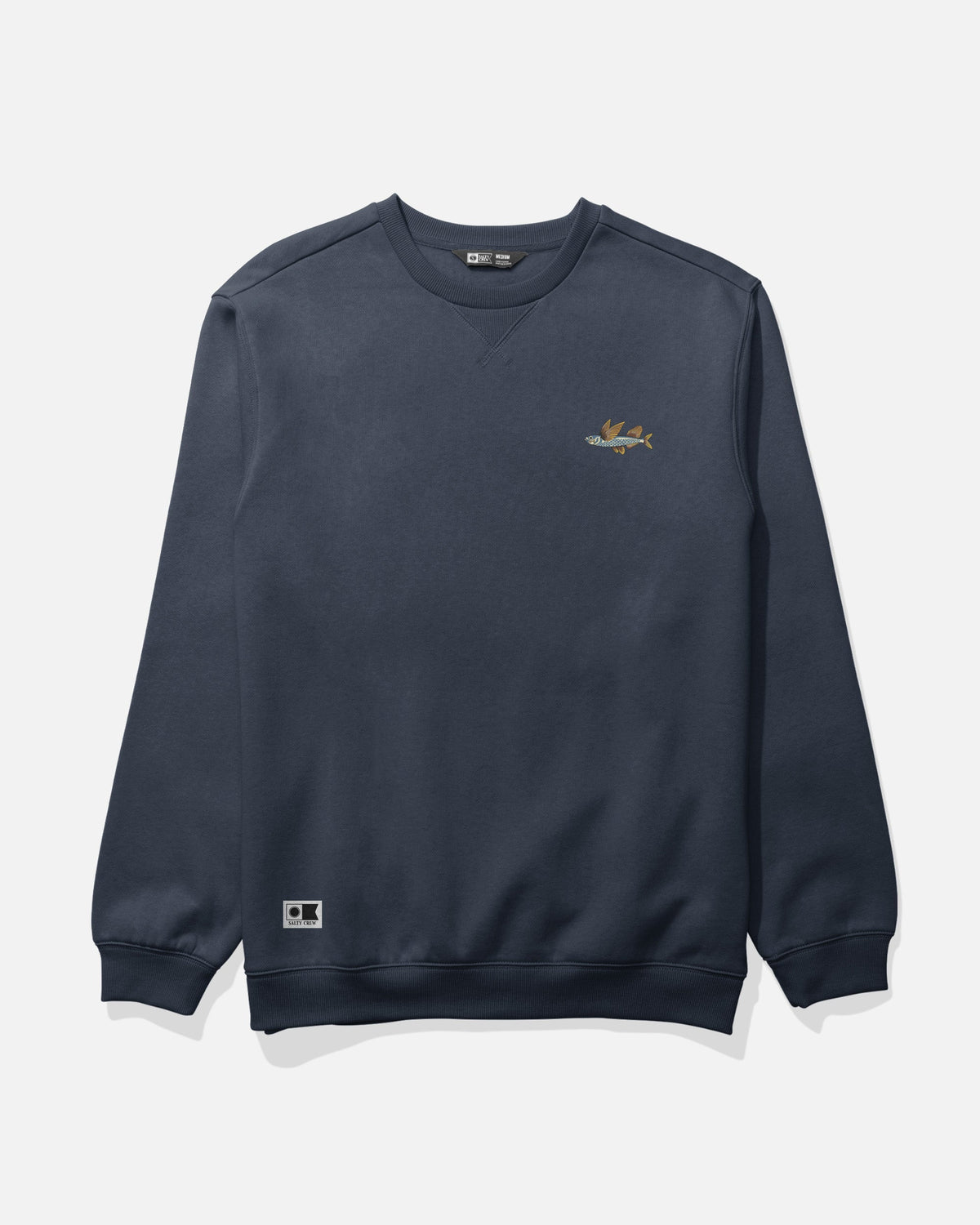 WORN IN CREW FLEECE - Navy | Salty Crew