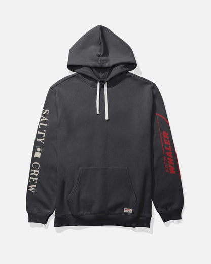 WHALER ICON FLEECE - Black | Salty Crew