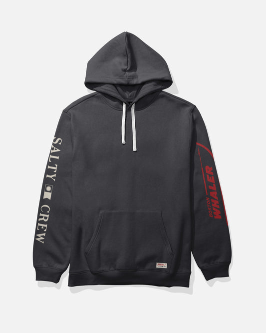 WHALER ICON FLEECE - Black | Salty Crew