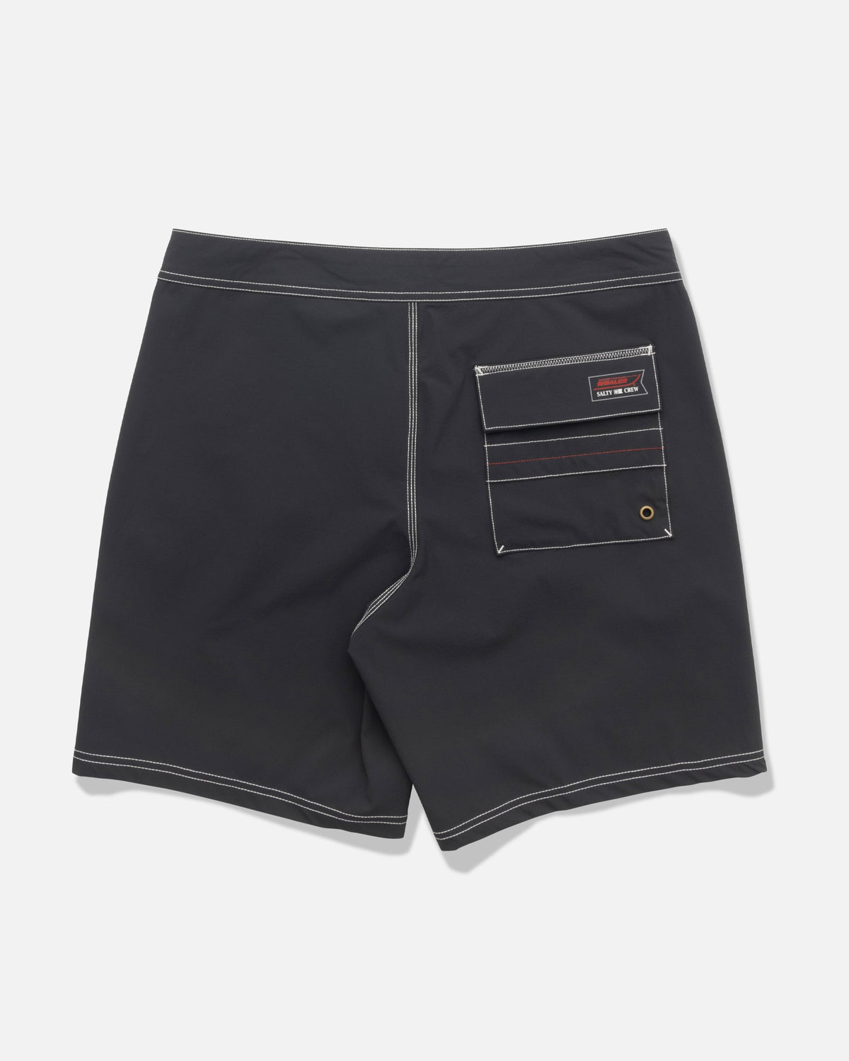 WHALER BOARDSHORT 18.5 - BLACK | Salty Crew