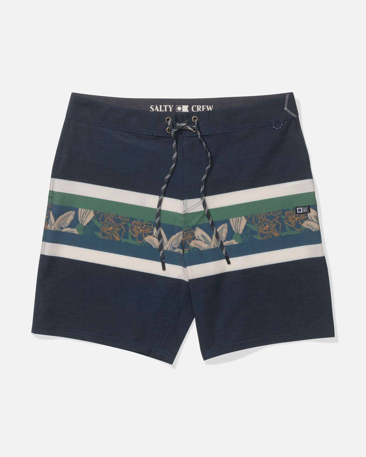 CREW STRIPE BOARDSHORT - Cast Blue | Salty Crew