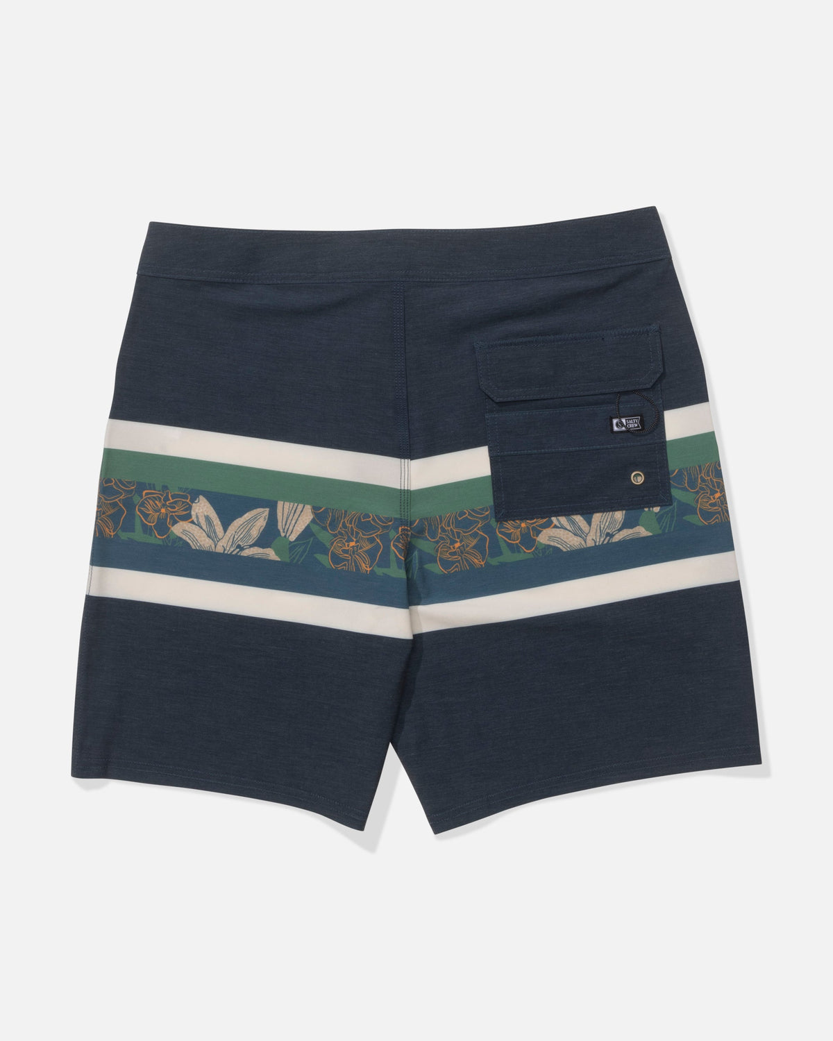 CREW STRIPE BOARDSHORT - Cast Blue | Salty Crew