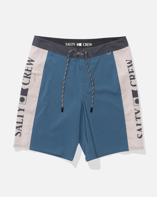 FLAGSHIP BOARDSHORT - Mid Blue | Salty Crew