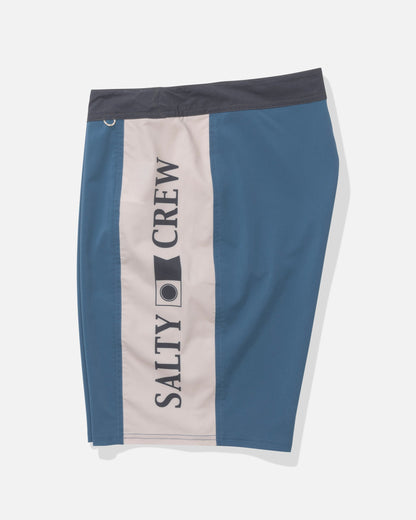 FLAGSHIP BOARDSHORT - Mid Blue | Salty Crew