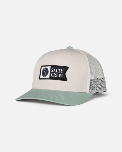 PINNACLE 2 RETRO TRUCKER - Birch Jade | Salty Crew