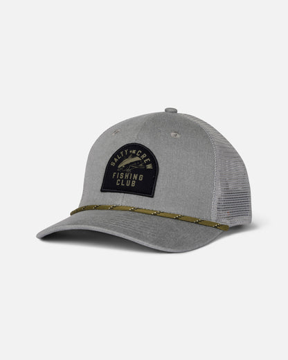 FISHING CLUB TRUCKER - Grey Heather | Salty Crew