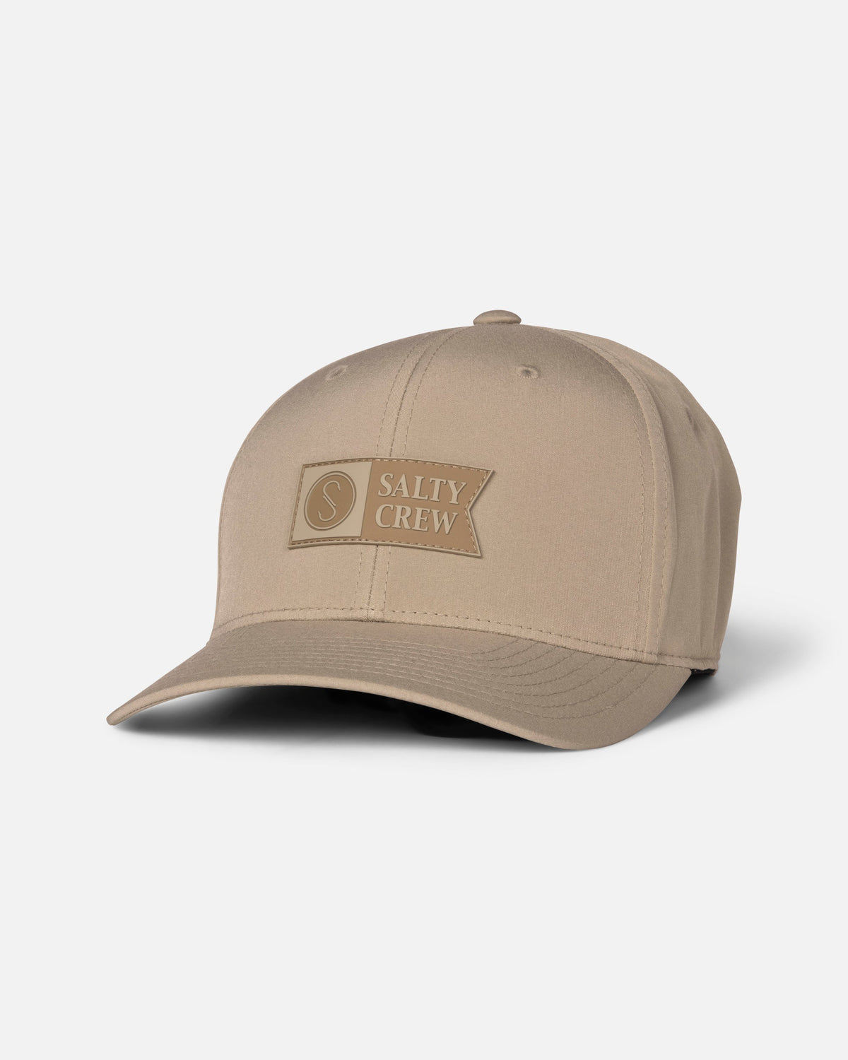APEX FLEXFIT 6 PANEL - Khaki | Salty Crew