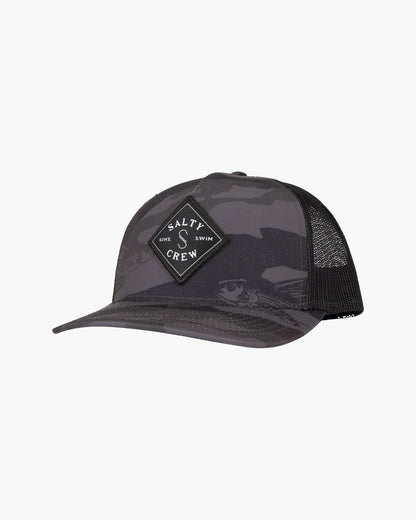 Sealine Retro Trucker - BLACK CAMO | Salty Crew