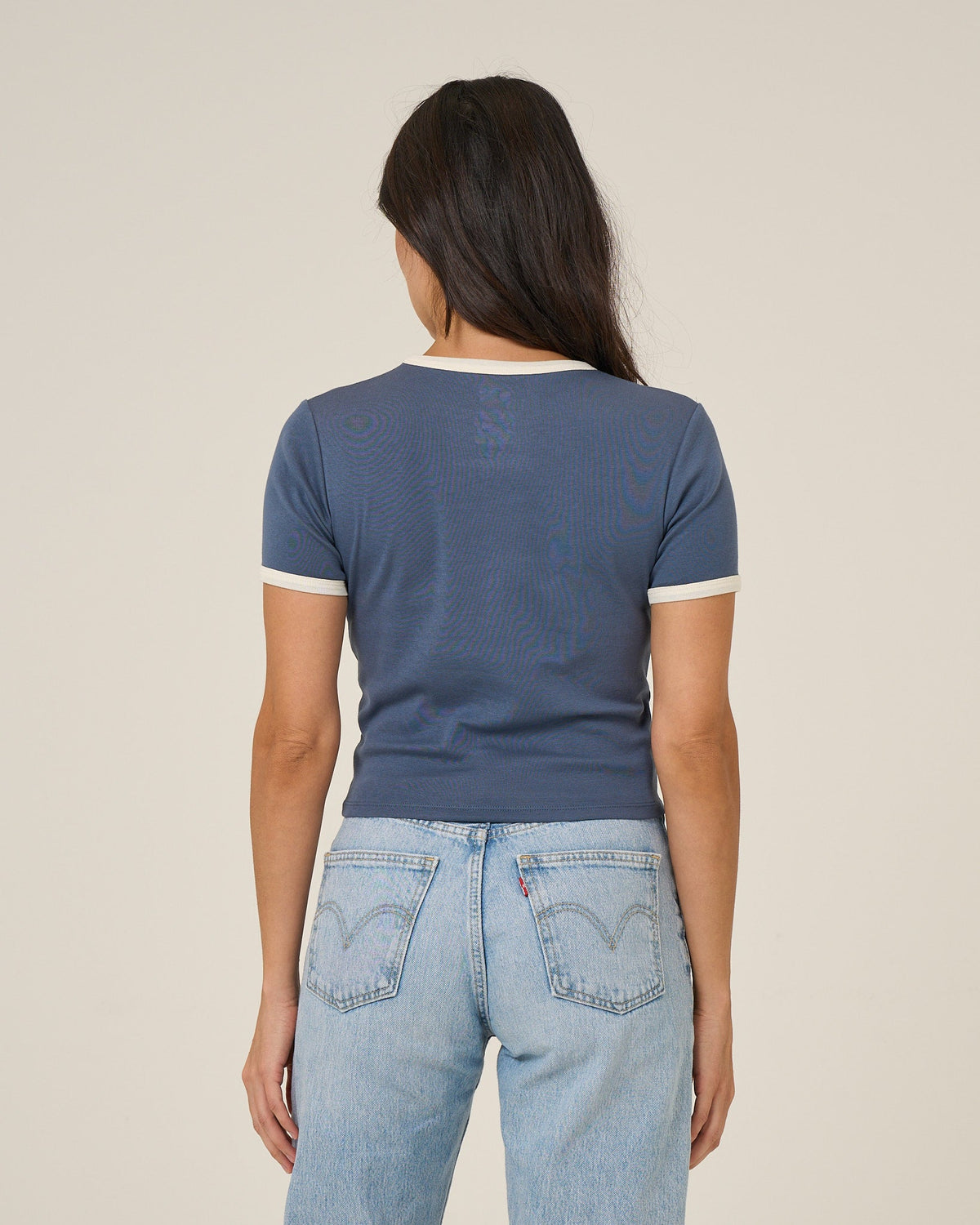 FISHING CLUB RINGER TEE - Indigo | Salty Crew