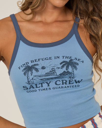 CHARTER TANK - Ash Blue | Salty Crew