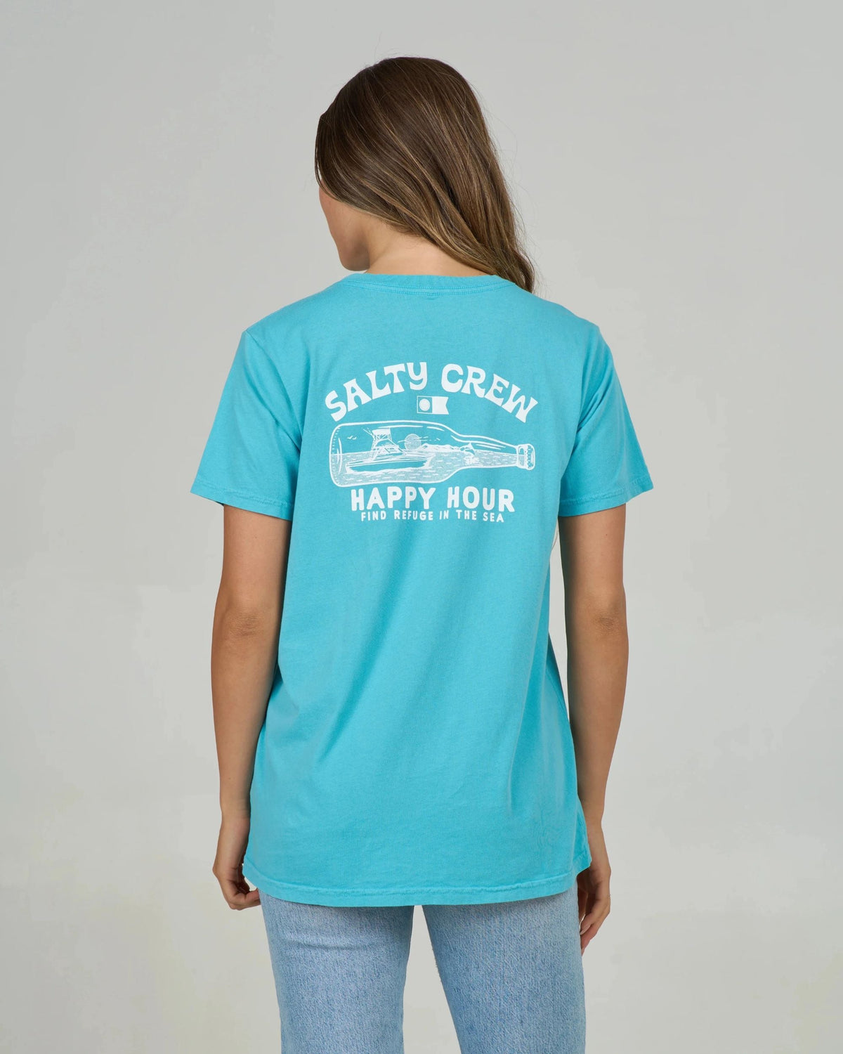 HAPPY HOUR B.F. TEE - Turquoise | Salty Crew