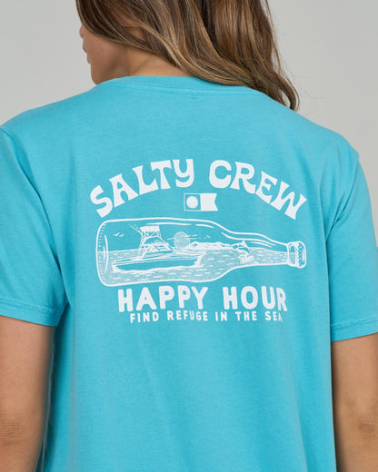 HAPPY HOUR B.F. TEE - Turquoise | Salty Crew