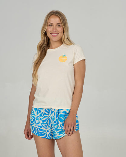 SIMPLICITY MODERN TEE - Off White | Salty Crew