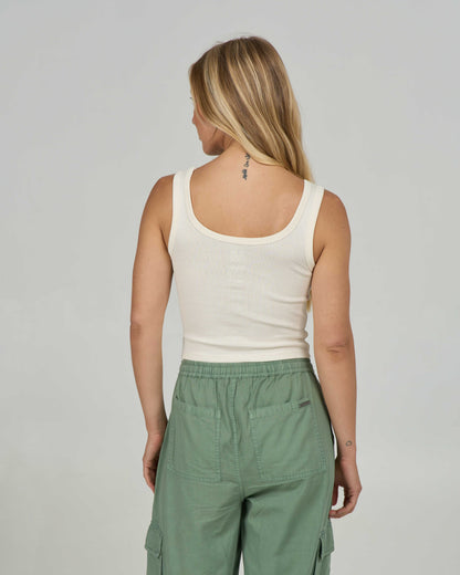 UNSCRIPTED TANK - Off White | Salty Crew