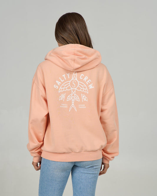 FLYING HIGH HOODY - Apricot | Salty Crew