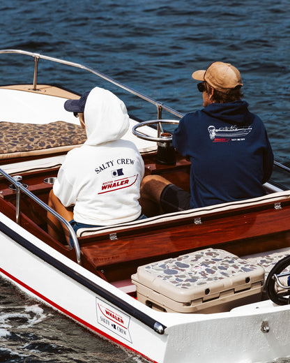 WHALER HOODIE - OFF WHITE | Salty Crew