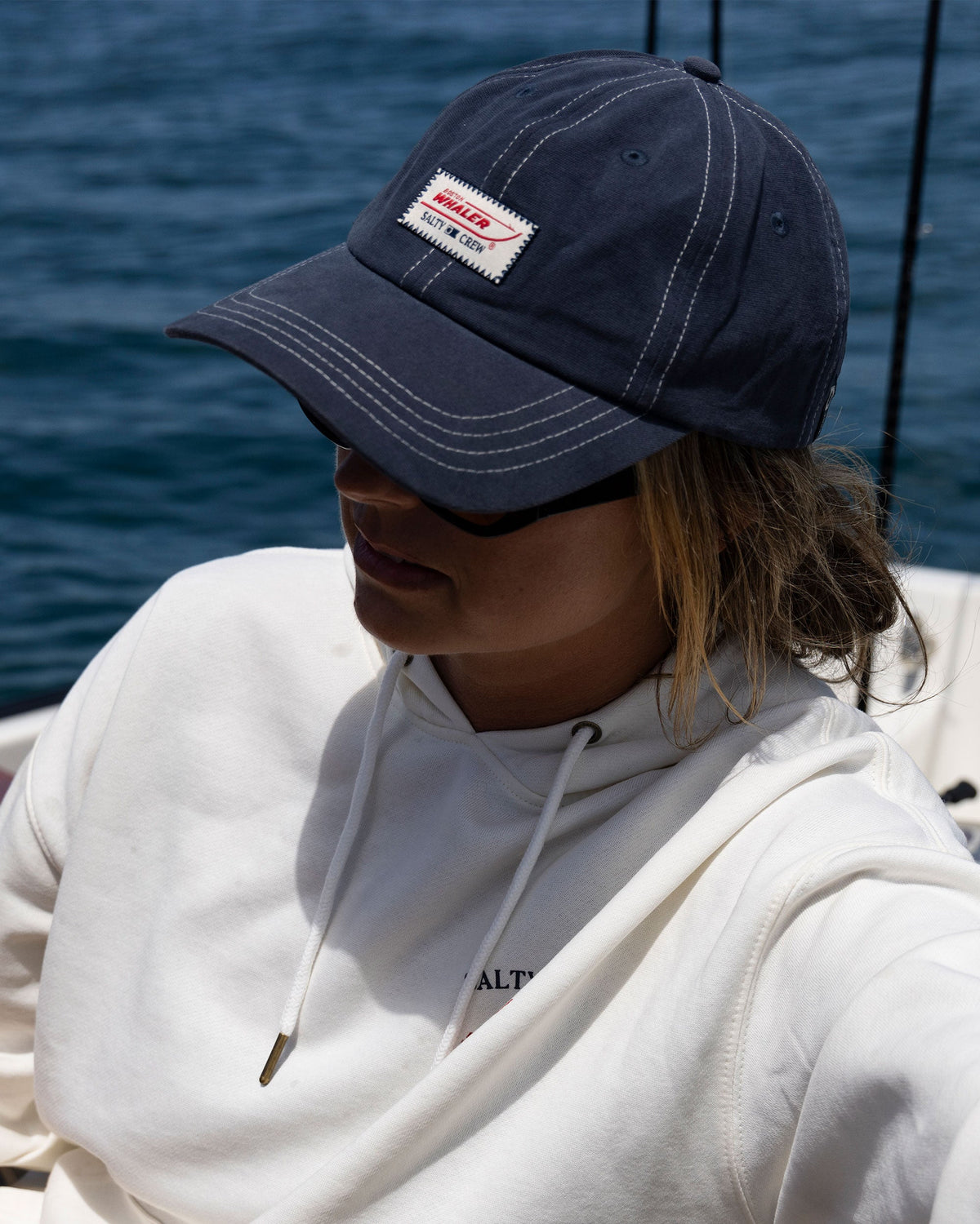 WHALER DAD HAT - Midnight Navy | Salty Crew