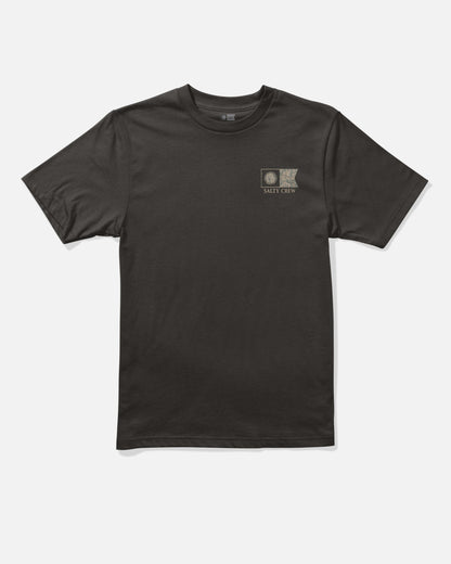FLAGSHIP FILL BOYS SS TEE - Black | Salty Crew