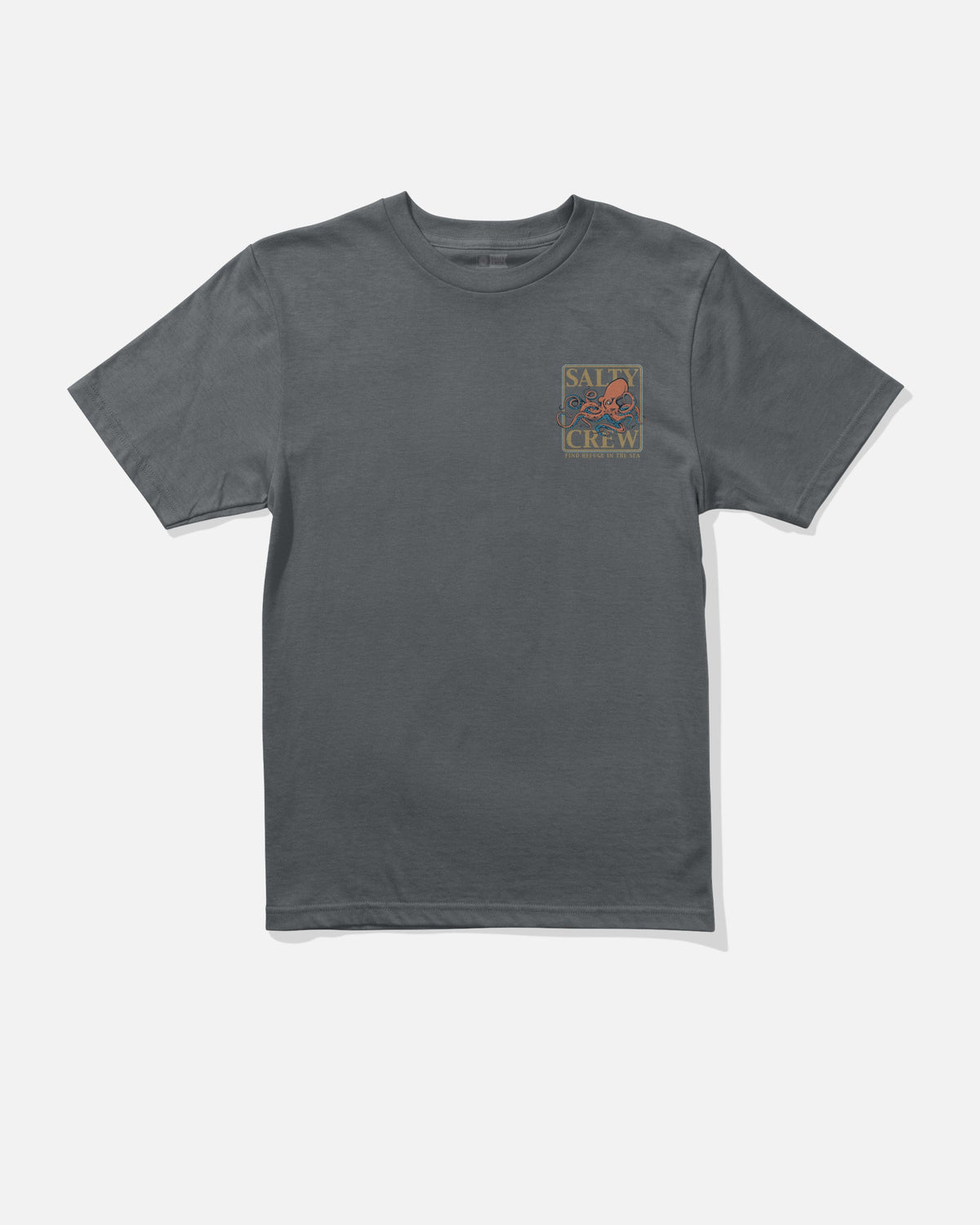 INK SLINGER BOYS SS TEE - Charcoal | Salty Crew