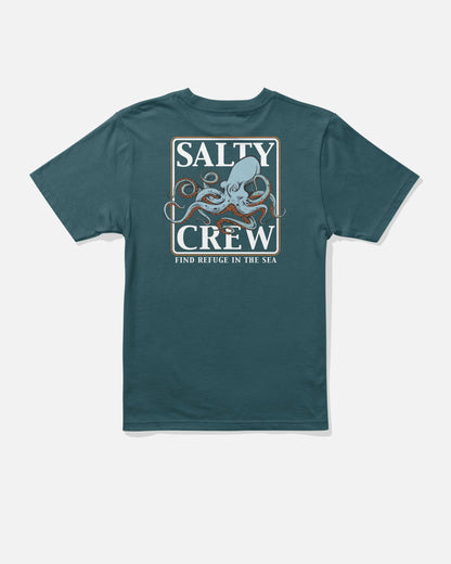 INK SLINGER BOYS SS TEE - Atlantic Blue | Salty Crew