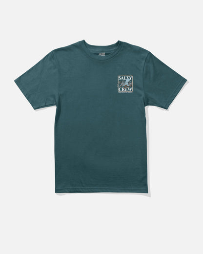 INK SLINGER BOYS SS TEE - Atlantic Blue | Salty Crew