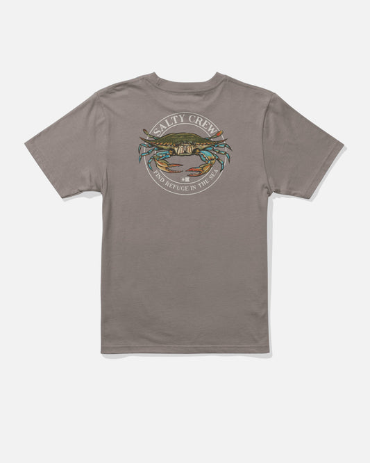 JIMMY BOYS SS TEE - Cinder | Salty Crew