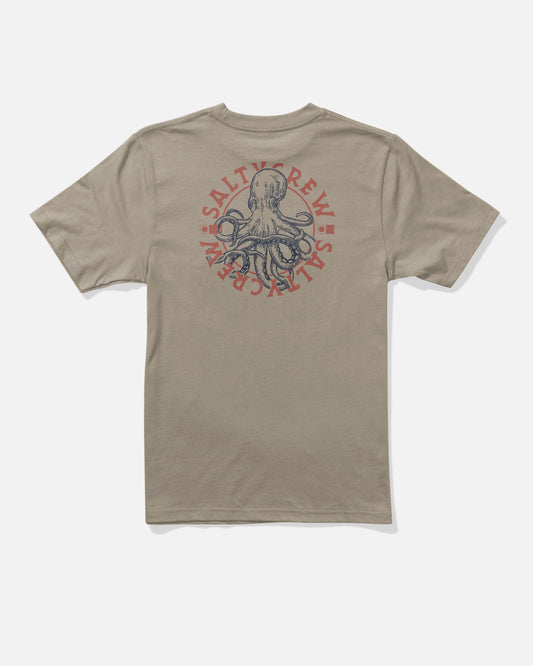 TENTACLES BOYS SS TEE - Twig | Salty Crew