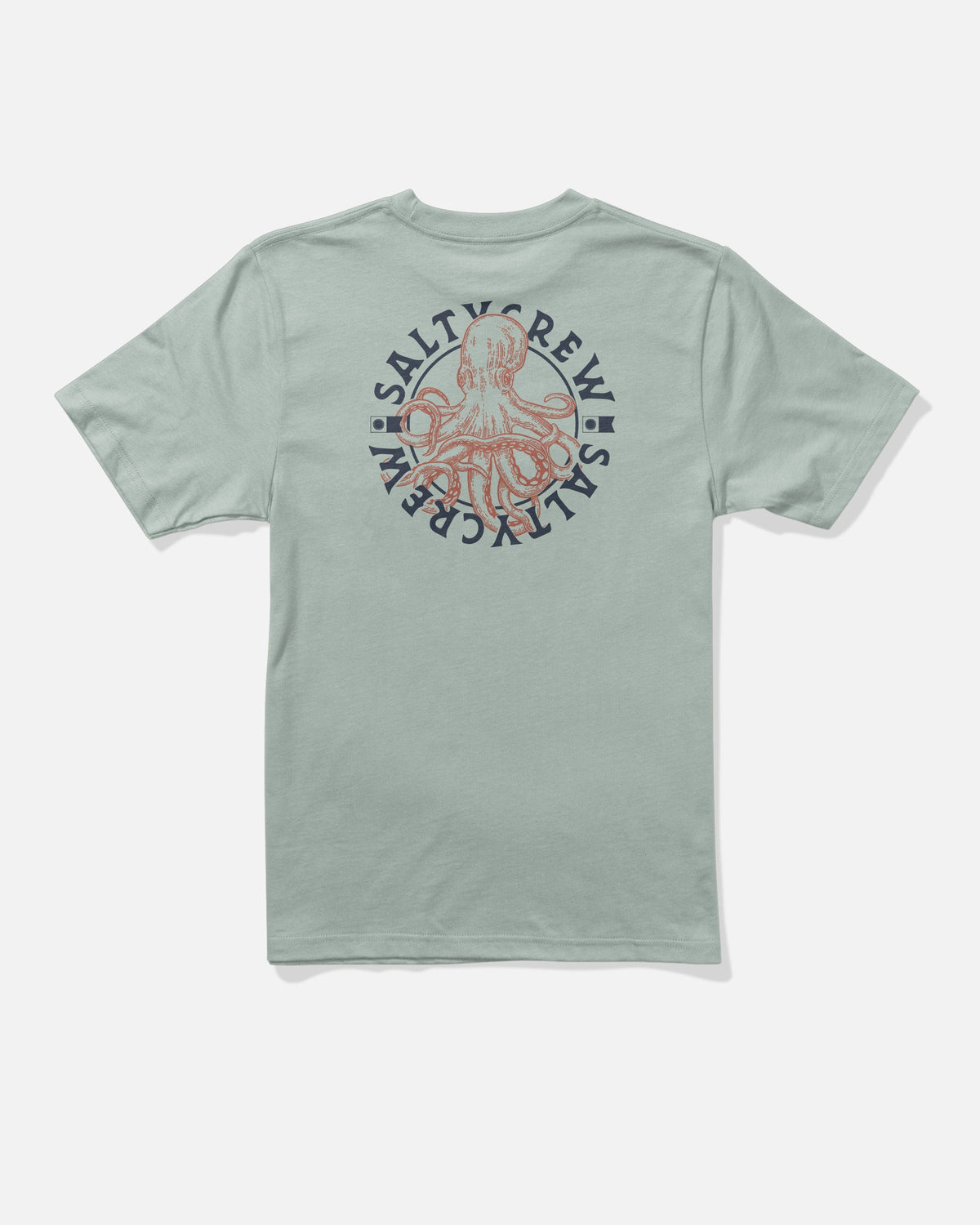 TENTACLES BOYS SS TEE - Aqua Grey | Salty Crew