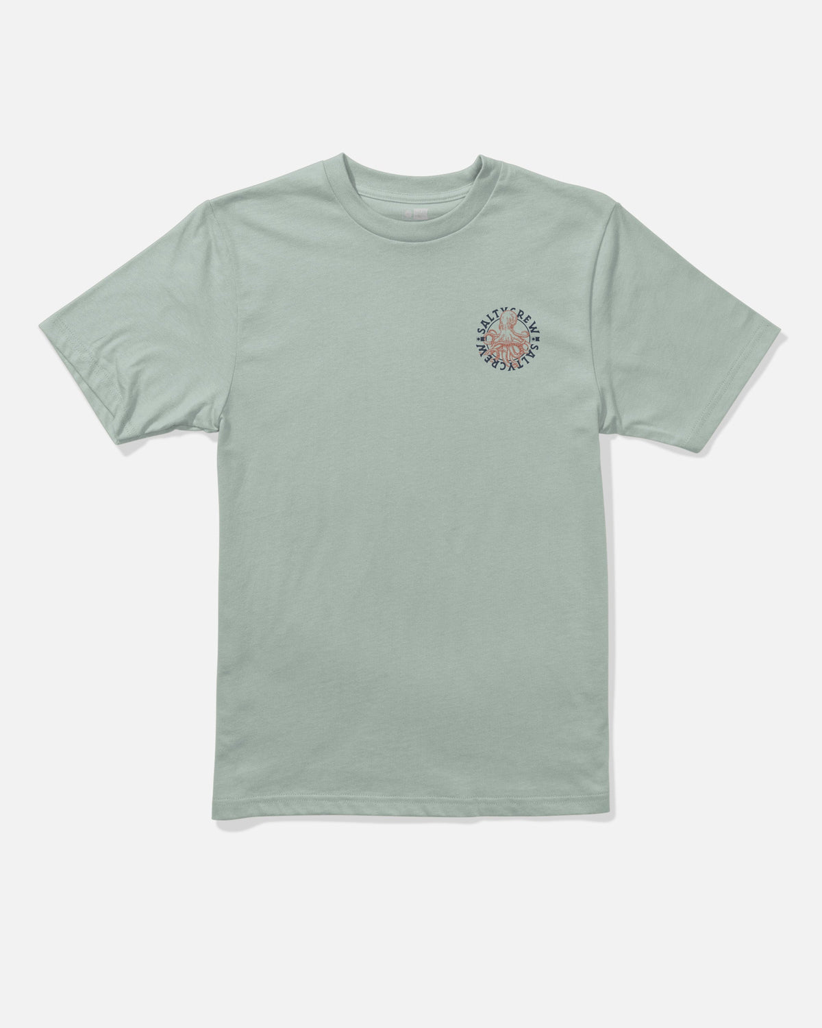 TENTACLES BOYS SS TEE - Aqua Grey | Salty Crew