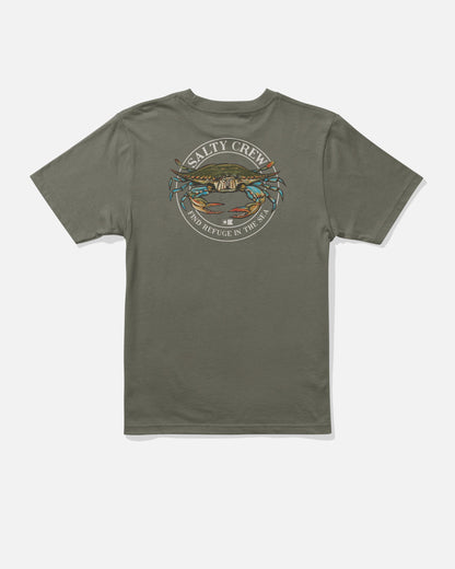 JIMMY BOYS SS TEE - Dusty Olive | Salty Crew