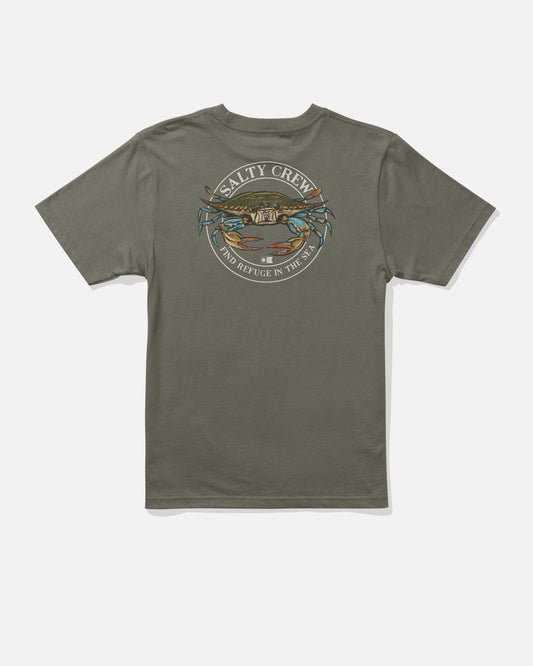 JIMMY BOYS SS TEE - Dusty Olive | Salty Crew
