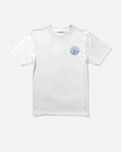 GLOBAL BOYS SS TEE - White | Salty Crew