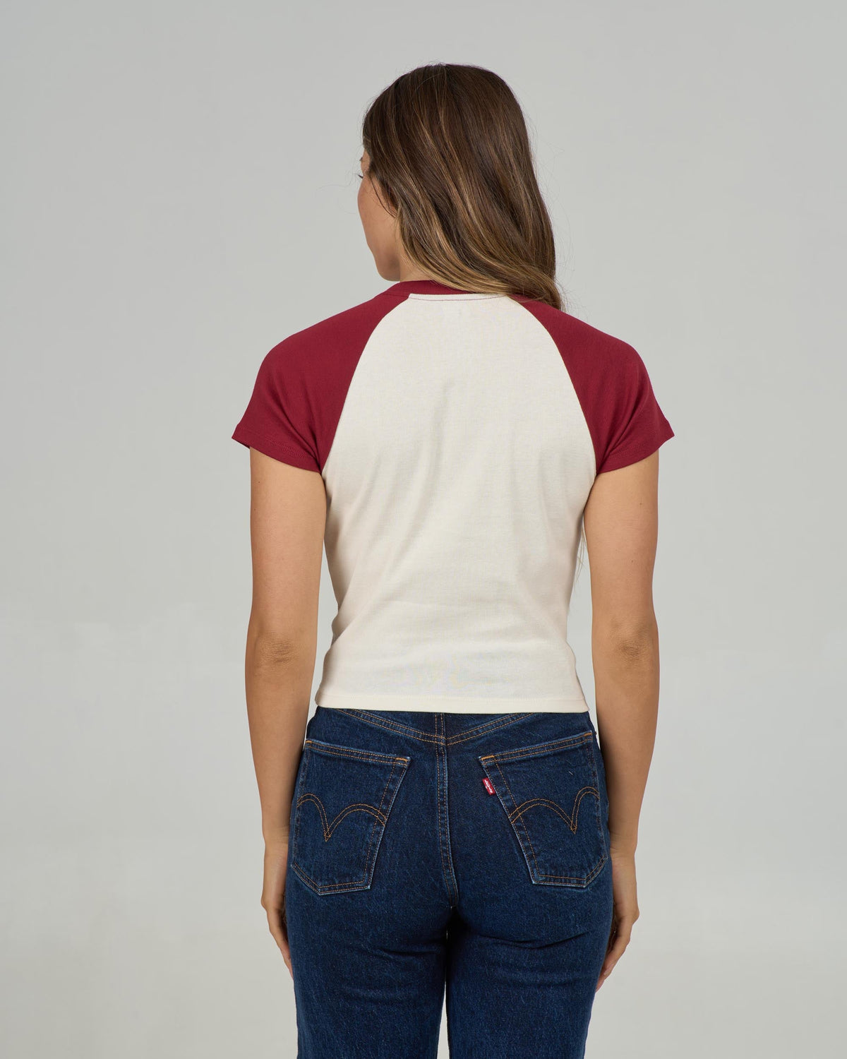 SAILOR DELIGHT RAGLAN TEE - Plum | Salty Crew