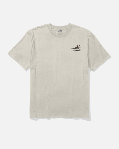 ON BOARD CLASSIC SS TEE - Bone | Salty Crew