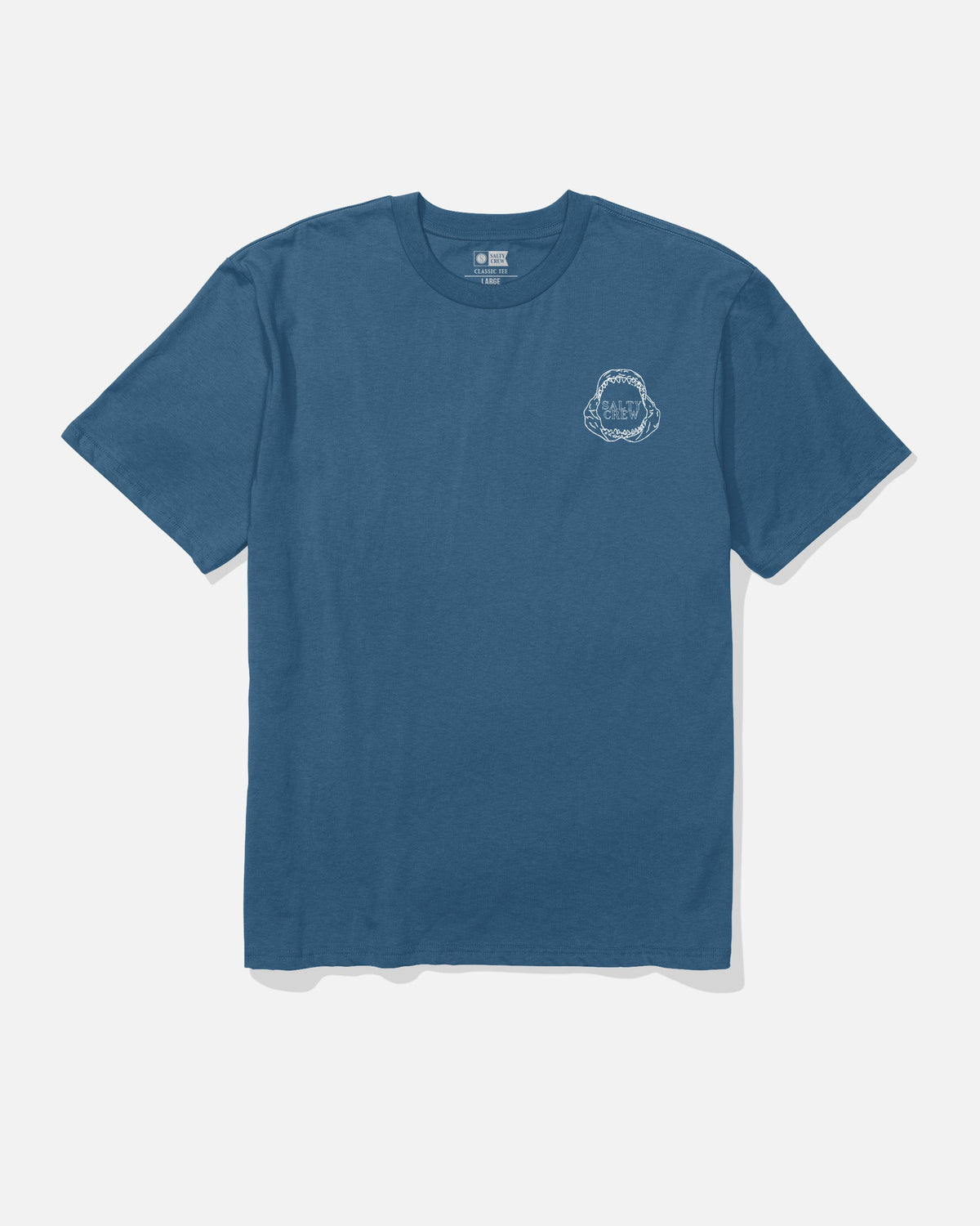 GREAT WHT CLASSIC SS TEE - Cast Blue | Salty Crew