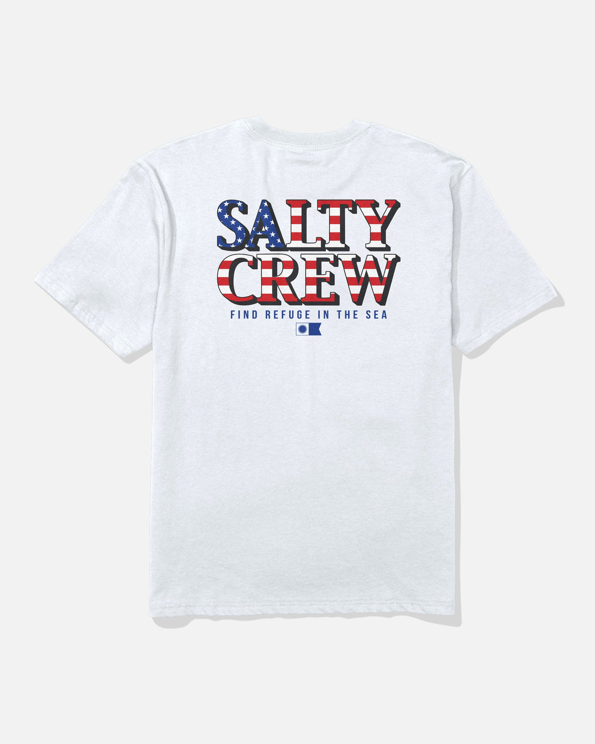 AMERICA OPTIC SS TEE - White | Salty Crew