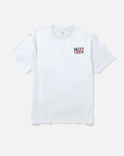 AMERICA OPTIC SS TEE - White | Salty Crew