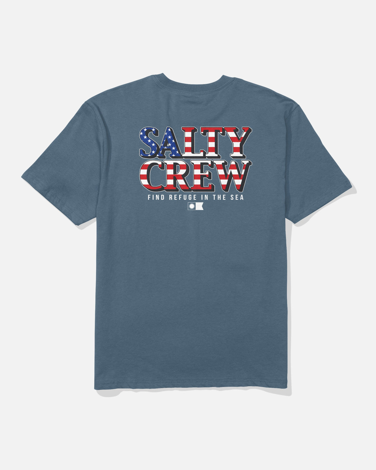 AMERICA OPTIC SS TEE - Slate | Salty Crew