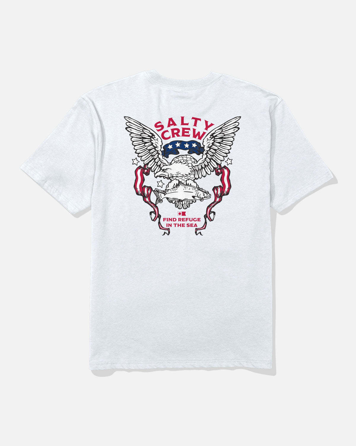 AMERICA TALON SS TEE - White | Salty Crew