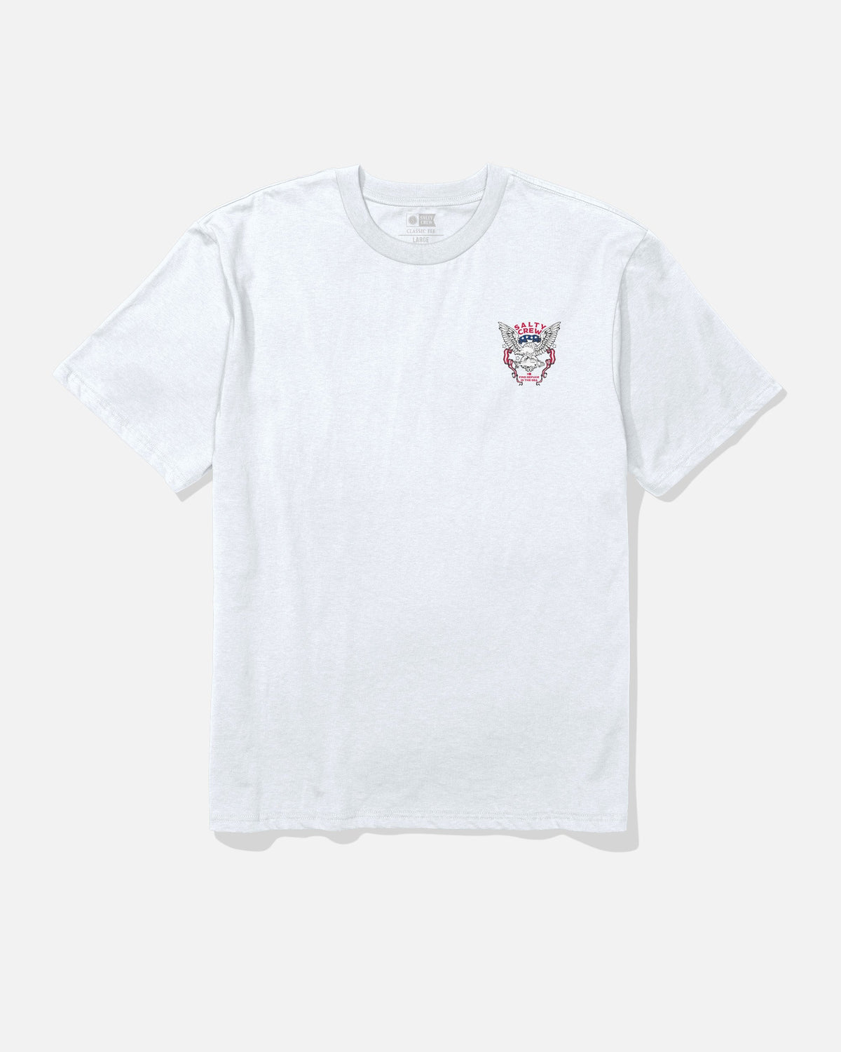 AMERICA TALON SS TEE - White | Salty Crew