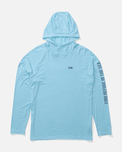 MARINER LITE UV HOOD - Air Blue | Salty Crew