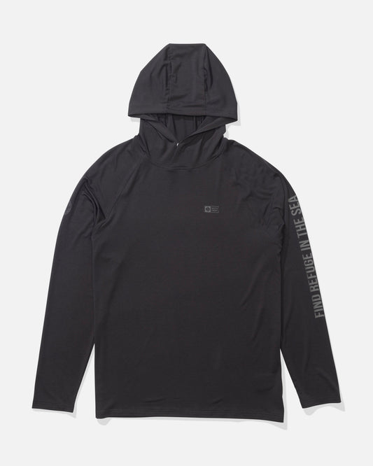 MARINER LITE UV HOOD - Charcoal | Salty Crew